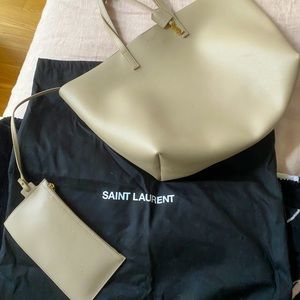 YSL East West Shopper Tote w/ original dust bag